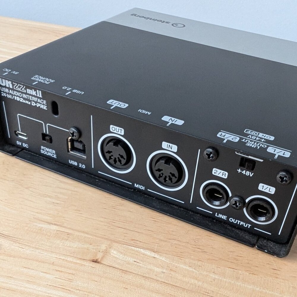 Steinberg UR22mkII USB Audio Interface (2-In / 2-Out) - Picture 3 of 7